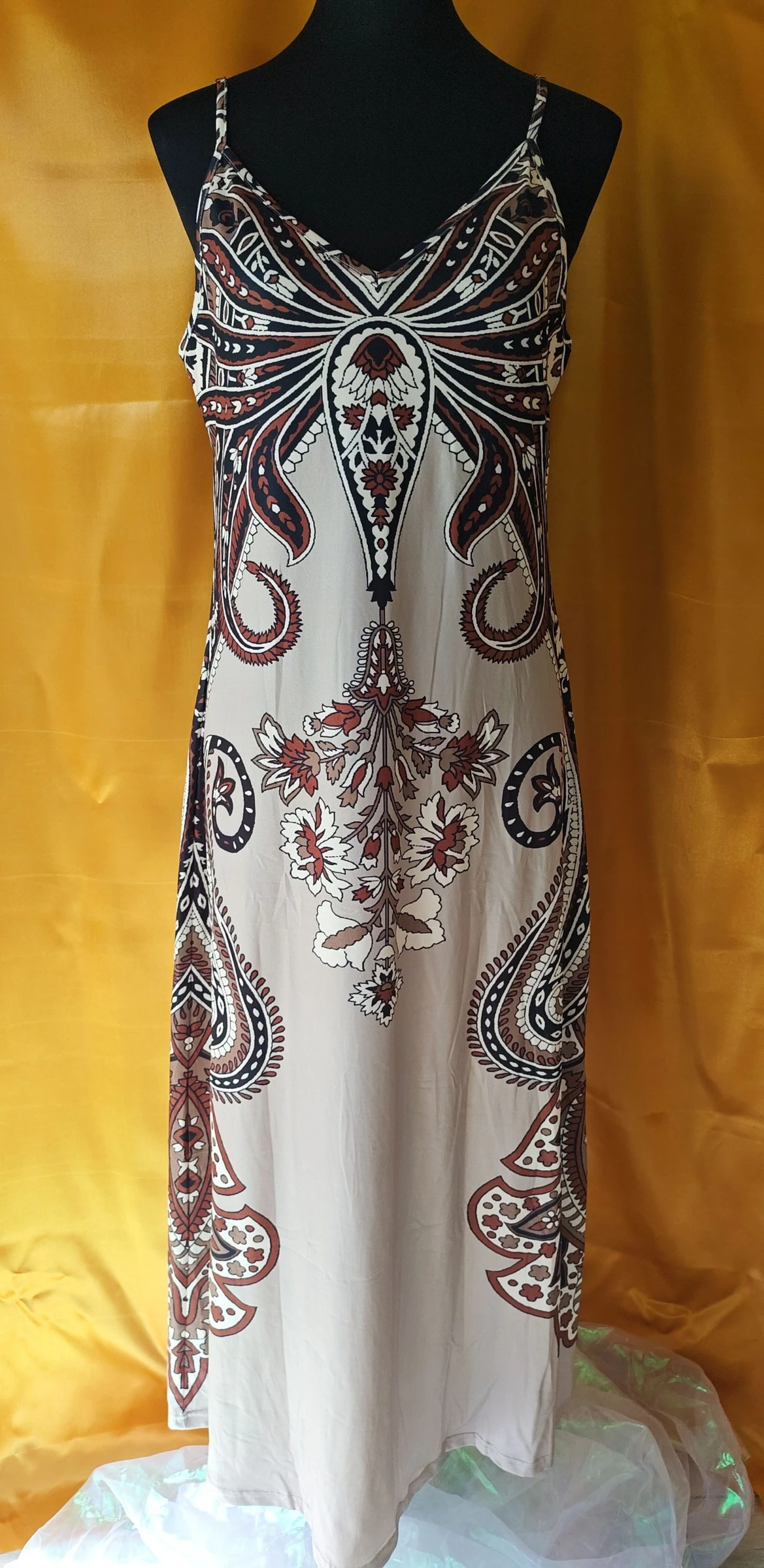 Vestido largo estampado – photo 2